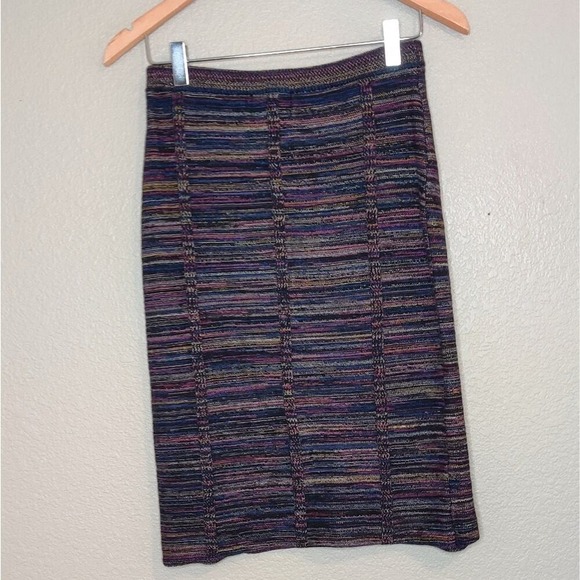 Ashro Multicolored Knit Pencil Skirt - Picture 11 of 11
